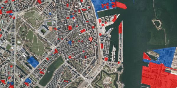 Jordforureningskort på Steen Billes Gade 5, 2. th, 2100 København Ø