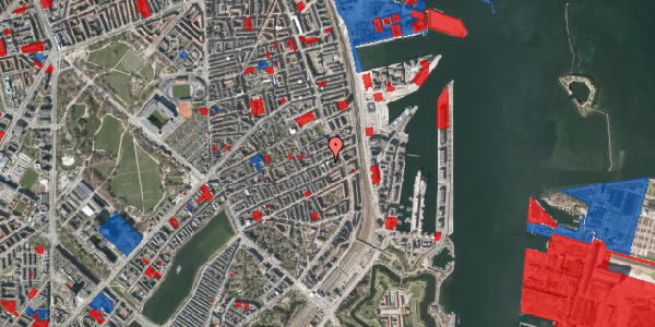 Jordforureningskort på Steen Billes Gade 8, st. , 2100 København Ø