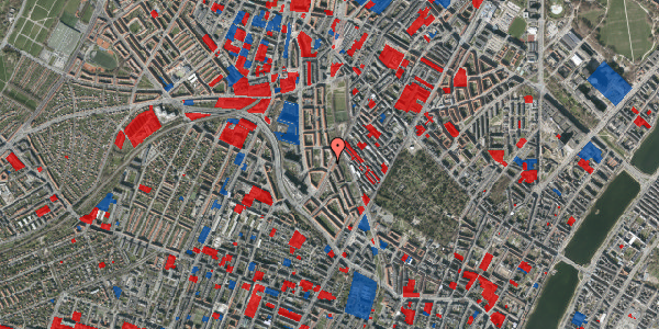 Jordforureningskort på Stefansgade 42, st. th, 2200 København N