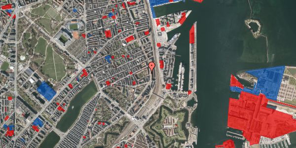 Jordforureningskort på Strandboulevarden 5, kl. 2, 2100 København Ø