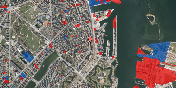 Jordforureningskort på Strandboulevarden 9, kl. 5, 2100 København Ø