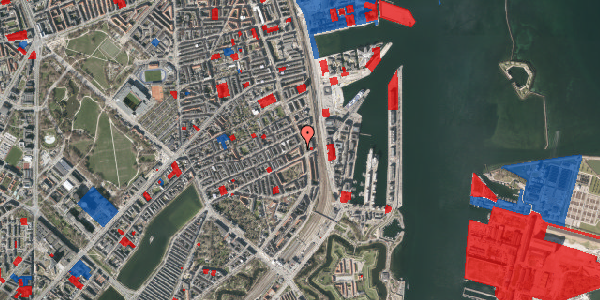 Jordforureningskort på Strandboulevarden 13, st. 3, 2100 København Ø