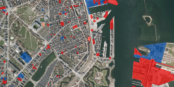 Jordforureningskort på Strandboulevarden 20, st. tv, 2100 København Ø