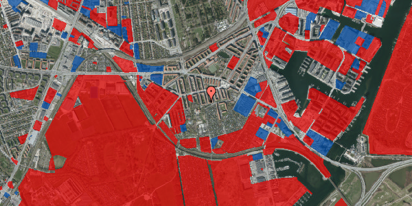 Jordforureningskort på Straussvej 1, 1. th, 2450 København SV