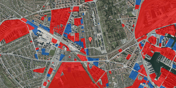 Jordforureningskort på Strindbergsvej 74B, 2500 Valby