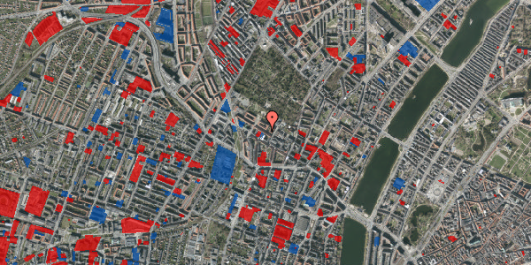 Jordforureningskort på Struenseegade 23, 1. th, 2200 København N