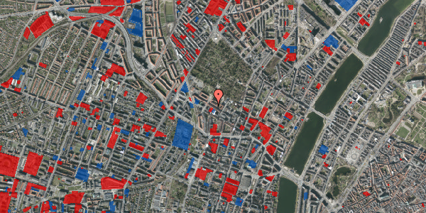 Jordforureningskort på Struenseegade 29, 3. th, 2200 København N