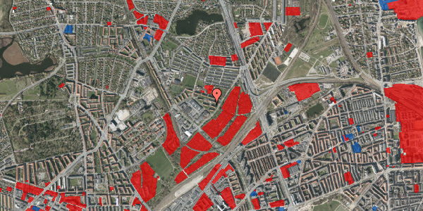 Jordforureningskort på Strødamvej 36, 2. th, 2100 København Ø