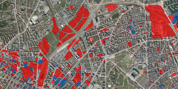 Jordforureningskort på Studsgaardsgade 3, st. th, 2100 København Ø