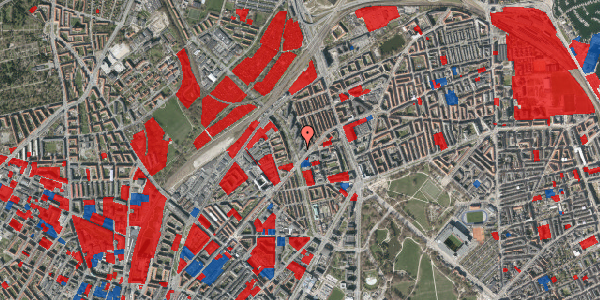 Jordforureningskort på Studsgaardsgade 11, 1. th, 2100 København Ø