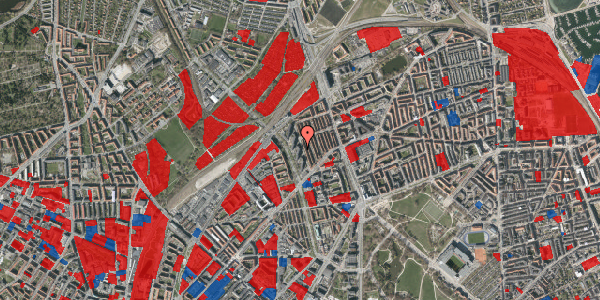 Jordforureningskort på Studsgaardsgade 15, 4. th, 2100 København Ø