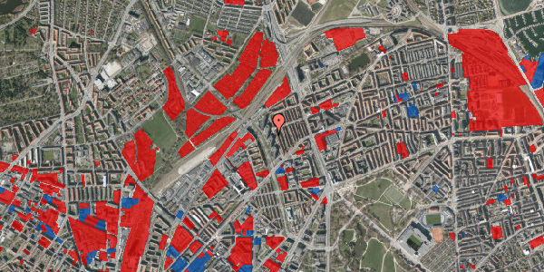 Jordforureningskort på Studsgaardsgade 25, st. 1, 2100 København Ø