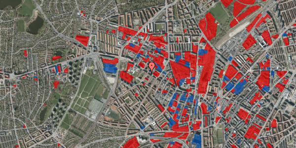 Jordforureningskort på Stærevej 1, 1. th, 2400 København NV