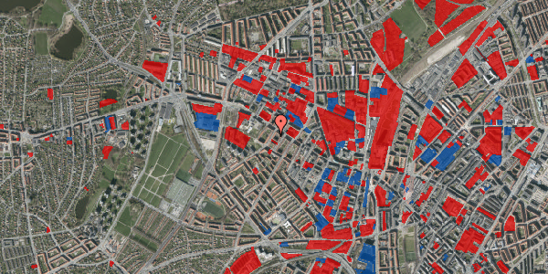 Jordforureningskort på Stærevej 9, 3. th, 2400 København NV