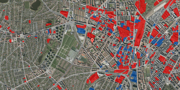 Jordforureningskort på Stærevej 42, st. th, 2400 København NV