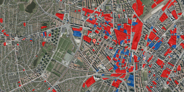 Jordforureningskort på Stærevej 45, st. th, 2400 København NV