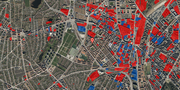 Jordforureningskort på Stærevej 69, st. th, 2400 København NV