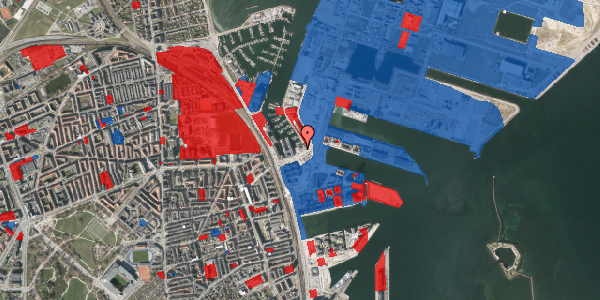 Jordforureningskort på Sundkrogsgade 5H, kl. th, 2100 København Ø