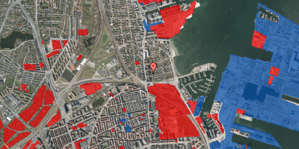 Jordforureningskort på Svanevænget 3, 1. th, 2100 København Ø