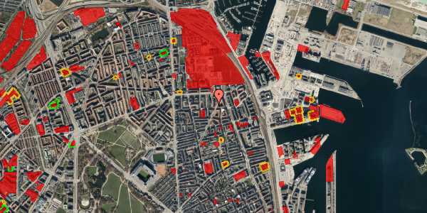 Jordforureningskort på Svendborggade 2, st. tv, 2100 København Ø