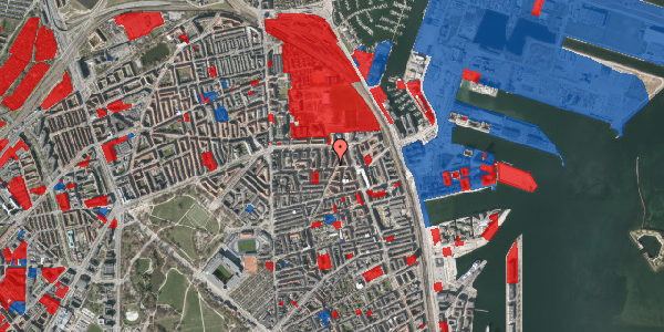 Jordforureningskort på Svendborggade 2, 4. th, 2100 København Ø