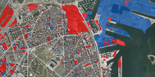 Jordforureningskort på Svendborggade 10, st. th, 2100 København Ø