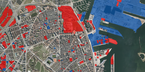 Jordforureningskort på Svendborggade 16, 2. th, 2100 København Ø