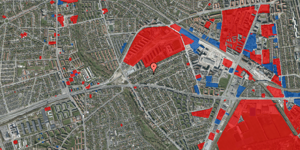 Jordforureningskort på Søndervangs Allé 48, 2500 Valby