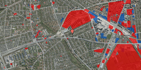 Jordforureningskort på Søndervangs Allé 62, 2500 Valby