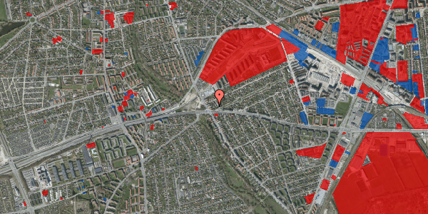 Jordforureningskort på Søndervangs Allé 70, 2500 Valby