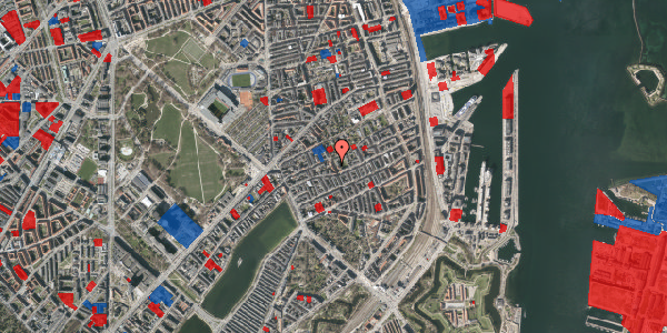 Jordforureningskort på Saabyesvej 5, 1. th, 2100 København Ø