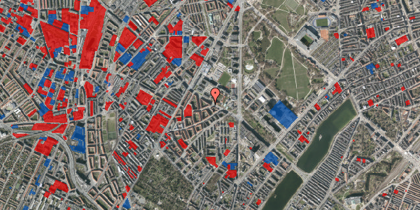 Jordforureningskort på Tagensvej 17, 1. th, 2200 København N