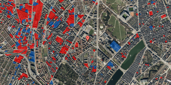 Jordforureningskort på Tagensvej 17, 1. tv, 2200 København N