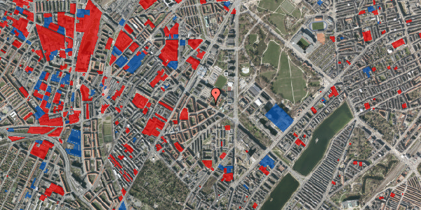 Jordforureningskort på Tagensvej 18B, 2. th, 2200 København N