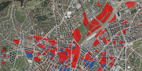 Jordforureningskort på Tagensvej 173, 1. th, 2400 København NV