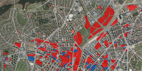 Jordforureningskort på Tagensvej 185, 3. th, 2400 København NV