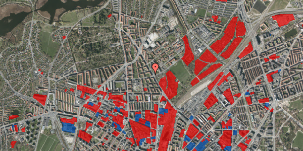 Jordforureningskort på Tagensvej 187, 1. th, 2400 København NV