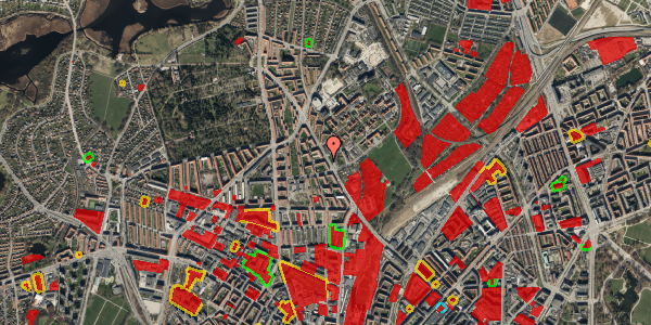 Jordforureningskort på Tagensvej 195, 1. th, 2400 København NV