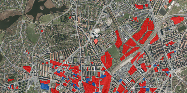 Jordforureningskort på Tagensvej 196A, 1. mf, 2400 København NV
