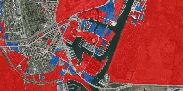 Jordforureningskort på Teglholm Tværvej 13, 2. th, 2450 København SV