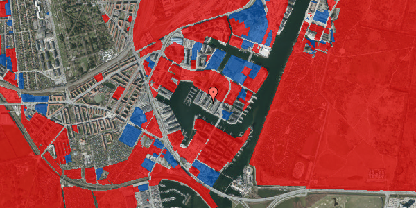 Jordforureningskort på Teglholm Tværvej 23, 2. th, 2450 København SV