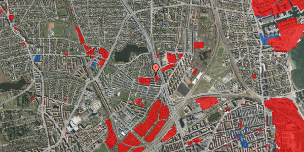 Jordforureningskort på Teglstrupvej 13, st. , 2100 København Ø