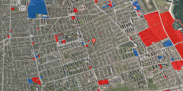 Jordforureningskort på Theisvej 3, 2300 København S