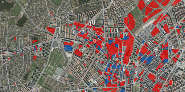 Jordforureningskort på Theklavej 23, 2. th, 2400 København NV