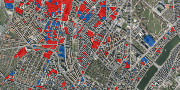 Jordforureningskort på Thorsgade 9, 1. th, 2200 København N