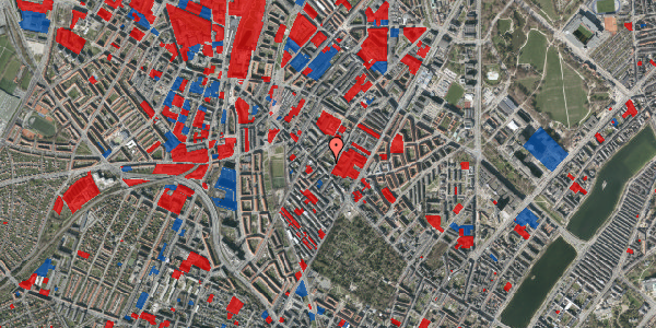 Jordforureningskort på Thorsgade 11, 1. th, 2200 København N