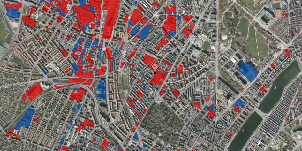 Jordforureningskort på Thorsgade 27, 3. tv, 2200 København N