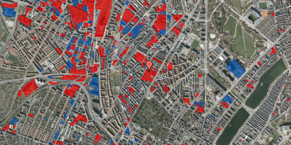 Jordforureningskort på Thorsgade 40, 4. tv, 2200 København N