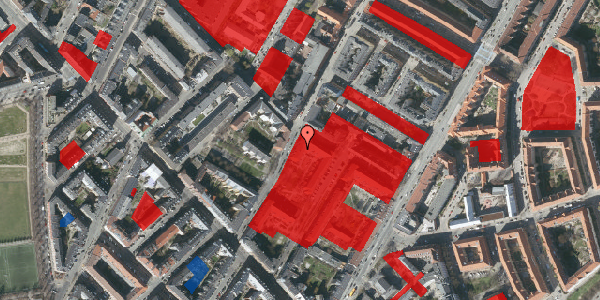 Jordforureningskort på Thorsgade 42, 1. th, 2200 København N