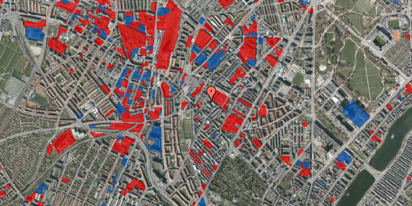 Jordforureningskort på Thyrasgade 12, 1. th, 2200 København N